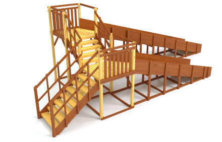 Зимняя горка Савушка Зима 7, фото 4