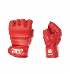 Перчатки для боевого самбо FIAS Approved (Лицензия FIAS), размер M, красные