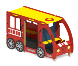 Игровой комплекс Пожарная машина ИО-03 для детской площадки Игровой комплекс Пожарная машина ИО-03 для детской площадки