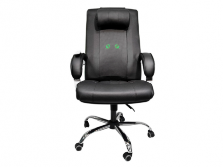 Офисное массажное кресло EGO Boss EG1001 Антрацит (кожзаменитель), фото 3