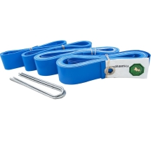 Компл. для разм. площ. для пляж. вол. "EL LEON DE ORO" арт.94995000003,ПВХ,шир.5,0 см,8х16 м, синий Компл. для разм. площ. для пляж. вол. "EL LEON DE ORO" арт.94995000003,ПВХ,шир.5,0 см,8х16 м, синий