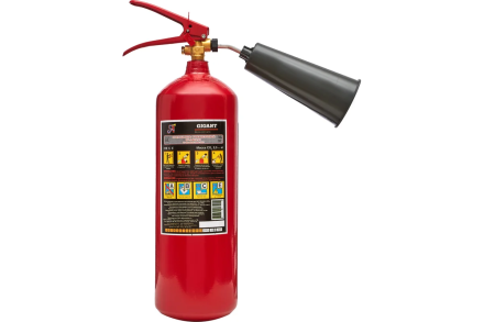 Углекислотный огнетушитель Gigant ОУ-2-ВСЕ-01 GT-ОУ-2, фото 1