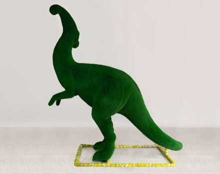 Топиари динозавр Паразауролов - газон Есо, фото 3