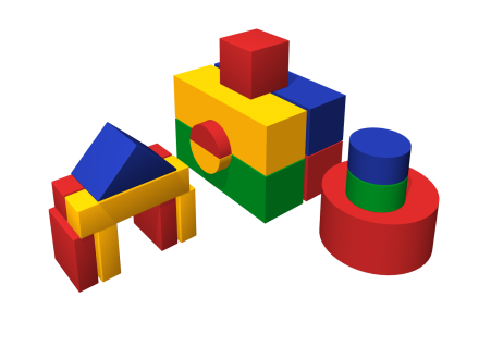 Мягкий конструктор «Домик», фото 1