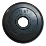 Изображение товара Диски обрезиненные, чёрного цвета, 51 мм, Atlet MB-AtletB50-5