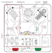Гидромассажный спа бассейн Artesian Spas 848L DELUXE CLASS