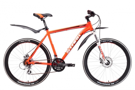 Велосипед Stark&#039;17 Router 26.3 D оранжево-белый 18&quot;, фото 1