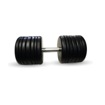 Гантель Barbell 58 кг классик с вращающейся ручкой хром Гантель Barbell 58 кг классик с вращающейся ручкой хром