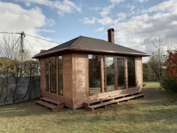 Закрытая беседка Утепленная Балтика, фото 1