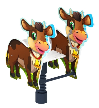 Бычок - Качалка на пружине - ИО 22.01.11-И1, фото 1