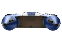 YACHTMAN-340 СК (Яхтман) белый-синий (лодка ПВХ под мотор с усилением), фото 5