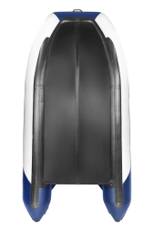 YACHTMAN-340 СК (Яхтман) белый-синий (лодка ПВХ под мотор с усилением), фото 8