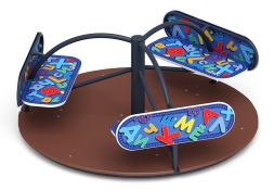 Карусель Солнышко (Азбука) - ИО 30.01.03-12.И1, фото 4 Карусель Солнышко (Азбука) - ИО 30.01.03-12.И1, фото 4