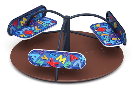 Карусель Солнышко (Азбука) - ИО 30.01.03-12.И1, фото 1