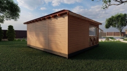 Квадратная беседка ЕЛЬНИК, фото 4