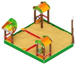 Песочный дворик Полянка - ИО 6.16.02-01, фото 4