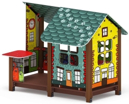 Домик с часами (Город) - МФ 10.01.09-03, фото 4 Домик с часами (Город) - МФ 10.01.09-03, фото 4