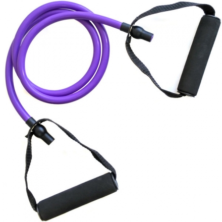 Эспандер для степа 5-EVS ТПР 6 х 12 х 1200 мм, фиолетовый, фото 1