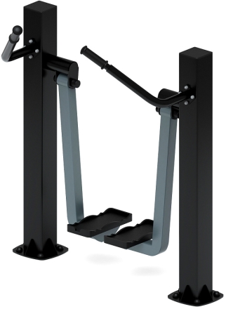 Шаговый (серый) - Уличный тренажер - СТ 005-13.И1, фото 4