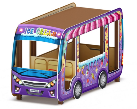 Беседка Голубая маршрутка, фото 2