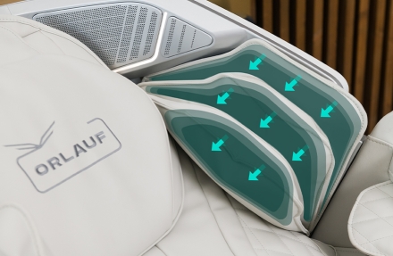 Orlauf Angel Массажное кресло Sable Shade (Соболиный оттенок), фото 11