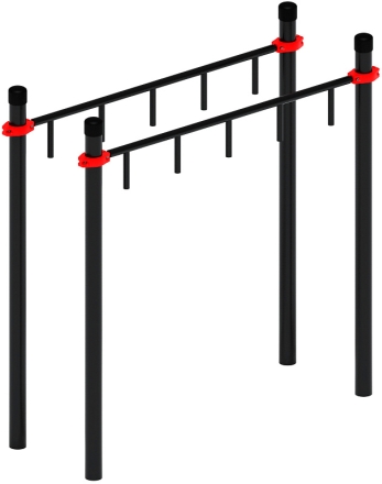 Воркаут ЛОВ 89 красный ВТ 101.10-01, фото 1