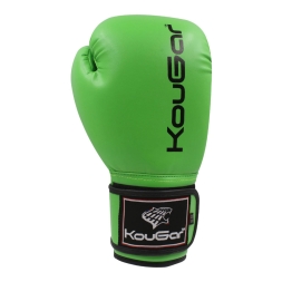 Перчатки боксерские KouGar KO500-12, 12oz, зеленый, фото 9