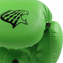 Перчатки боксерские KouGar KO500-12, 12oz, зеленый, фото 7