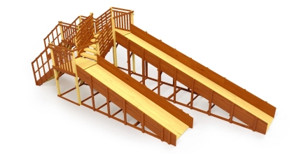 Зимняя горка Савушка Зима 7/5, фото 1