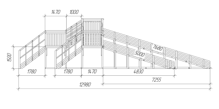 Зимняя горка Савушка Зима 7/5, фото 6