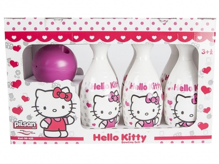 Набор для боулинга Hello Kitty Pilsan Midi Bowling (06-426), фото 2