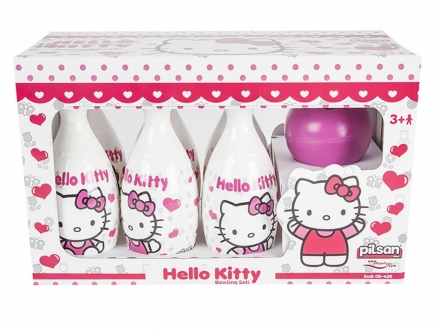 Набор для боулинга Hello Kitty Pilsan Midi Bowling (06-426), фото 3
