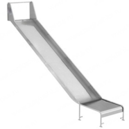 Горка из нержавеющей стали размером 4250х1010 мм, фото 1