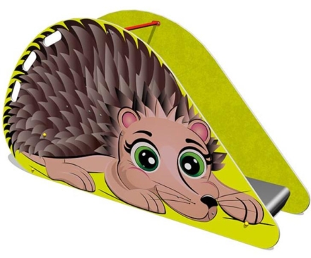 Детская горка Ежик Г015 H=650 для игровых площадок, фото 1