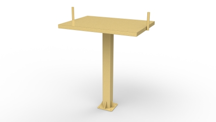 Стол для армреслинга на профиле 100х100, фото 1