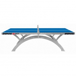 Теннисный стол DONIC OUTDOOR SKY синий (три короба), фото 3