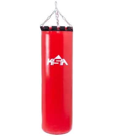 Мешок боксерский PB-01, 120 см, 55 кг, тент, красный, фото 1