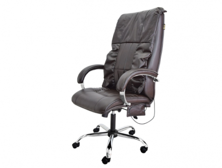 Офисное массажное кресло EGO Boss EG1001 кофе (Арпатек), фото 1