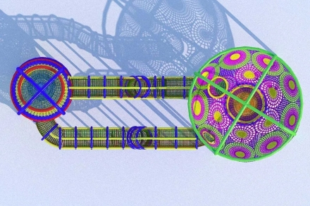 Вязаный комплекс Тюльпан, фото 2