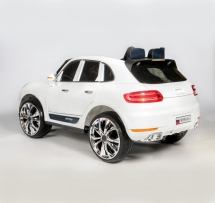 Электромобиль Porsche Macan M999AA белый