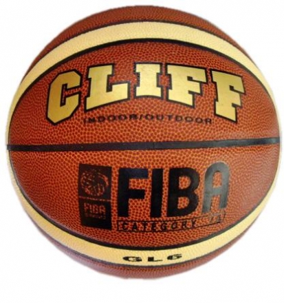 Мяч баскетбольный Клифф PVC GL-6, фото 1