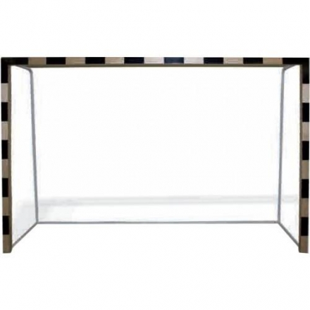 Ворота ZSO для мини-футбола, гандбола с разметкой, профиль 80х80 мм (без сетки), фото 1