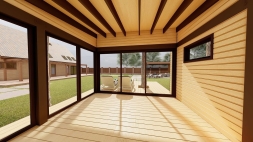 Застекленная беседка МОНПЕЛЬЕ, фото 5