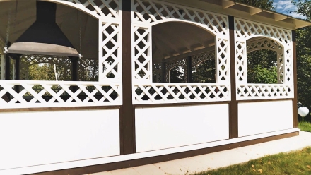 Квадратная беседка БОЛЬШАЯ АЗИЯ, фото 13