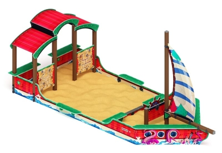 Песочный дворик Морская Яхта (Мульт) - ИО 6.03.01-03, фото 3