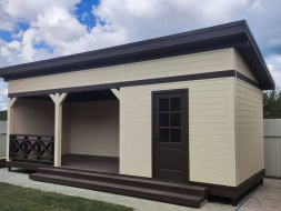 Летняя кухня АВАРА с хозблоком, фото 2