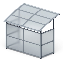 Навес для колясок (1 секция) МФ 741.01-02, фото 3 Навес для колясок (1 секция) МФ 741.01-02, фото 3