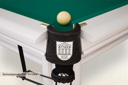 Бильярдный стол Аттика для русского бильярда 8ф, фото 4