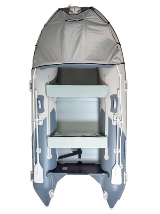 Лодка ПВХ Гладиатор (Gladiator) С 420 AL надувная под мотор, фото 2
