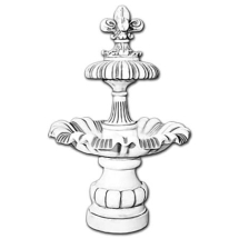 Фонтан скульптурный "Лилия" артикул 872 Фонтан скульптурный "Лилия" артикул 872